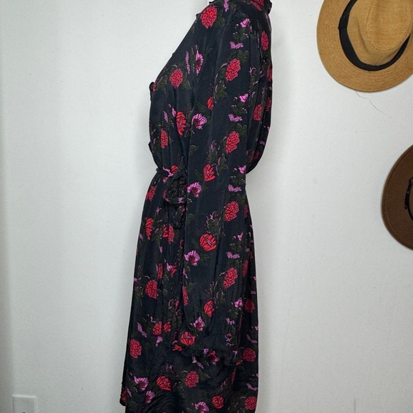 Lucky Brand Mackenzie Printed Dress Large - Picture 5 of 10